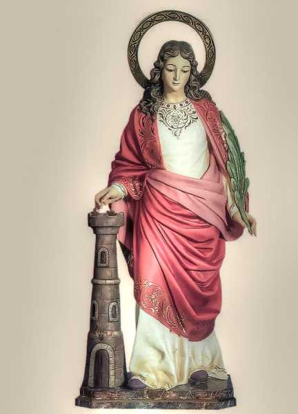 Saint-Barbara-Statue