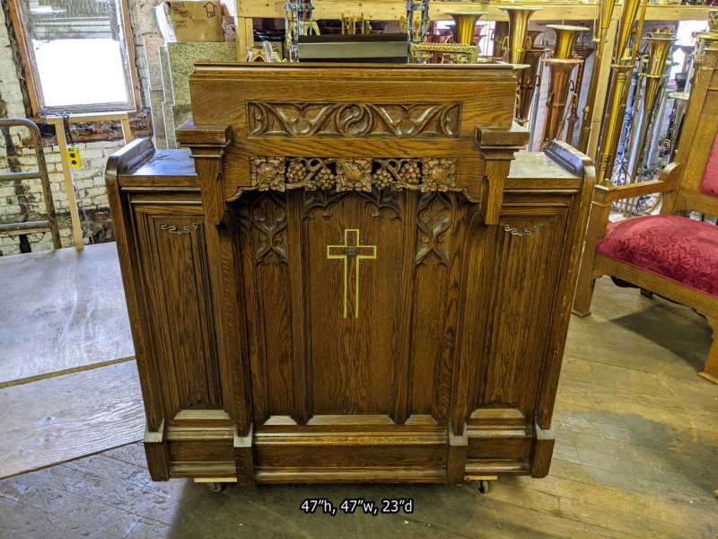 47-inch-Ornate-Carved-Lectern