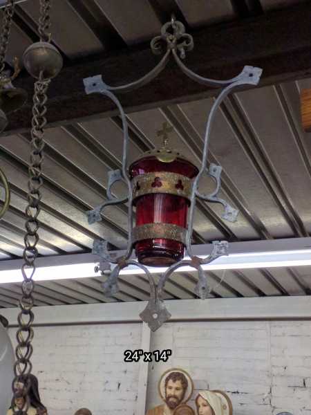 Early-Wrought-Iron-Sanctuary-Light