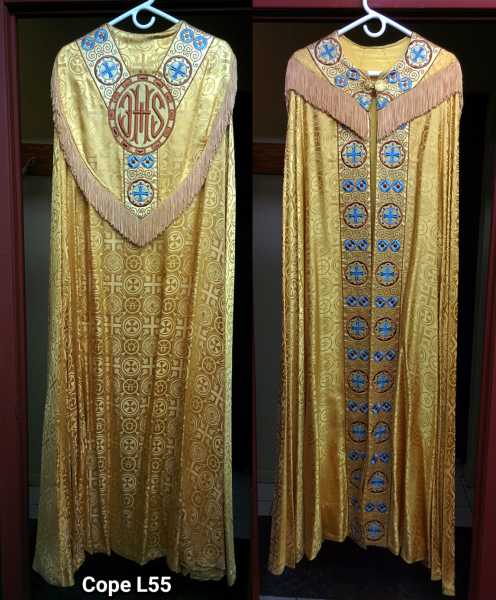 Gold-Brocade-Cope-1008GoCp