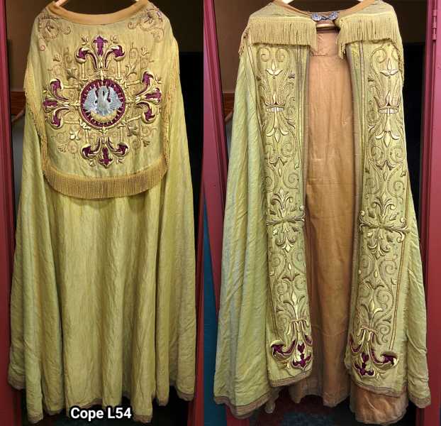 Gold-Cope-Antique-Pelican-Raised-Embroidery-1007GoCp
